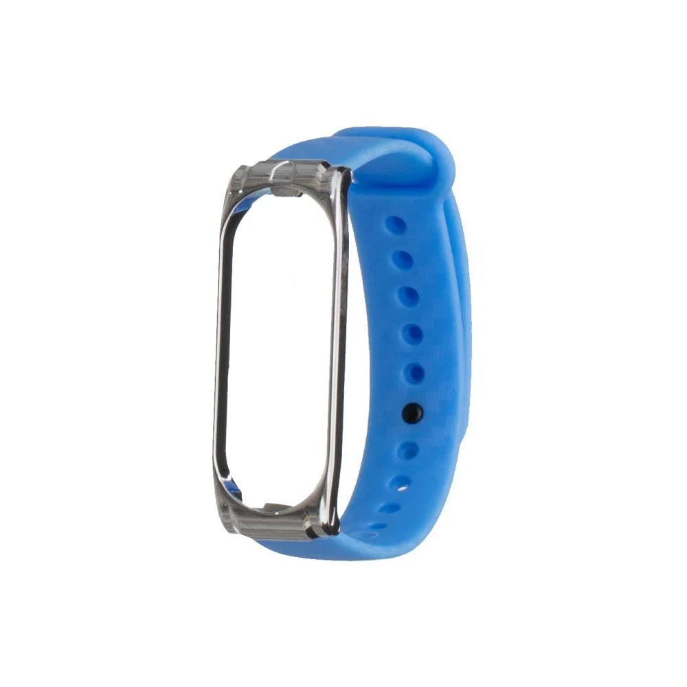 Ремінець для Xiaomi Mi Band 3 / 4 Ribbed Колір Синій