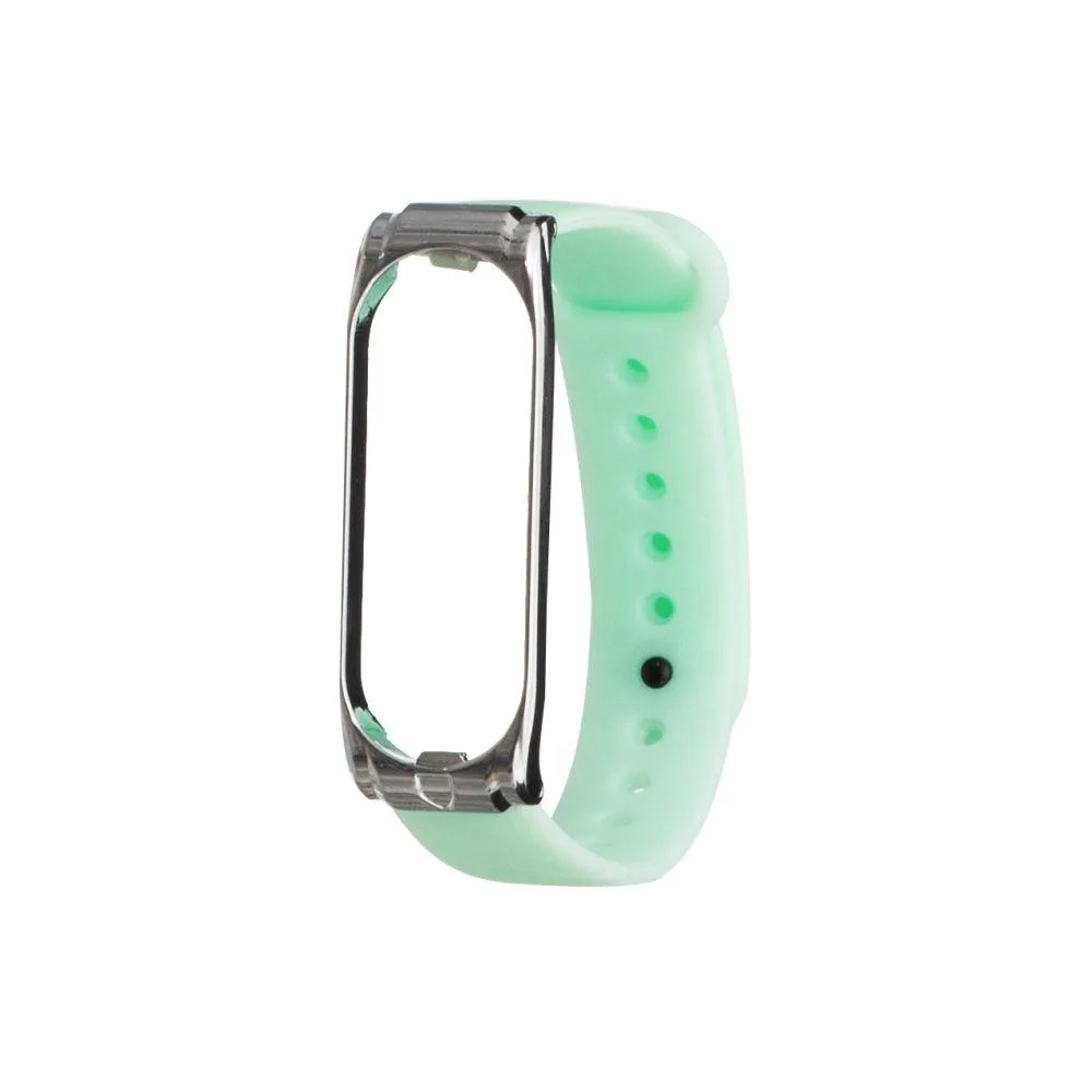 Ремінець для Xiaomi Mi Band 3 / 4 Ribbed Колір Рожевий