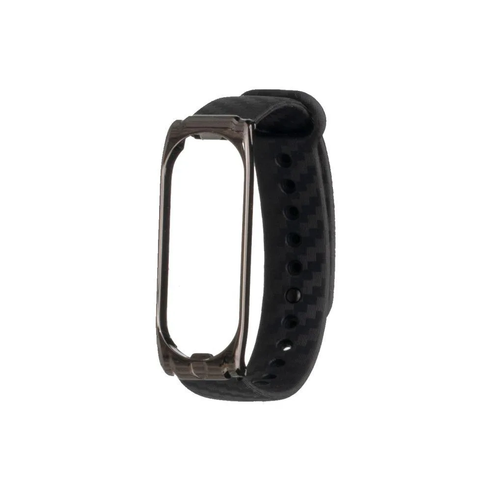 Ремінець для Xiaomi Mi Band 3 / 4 Ribbed Колір Рожевий