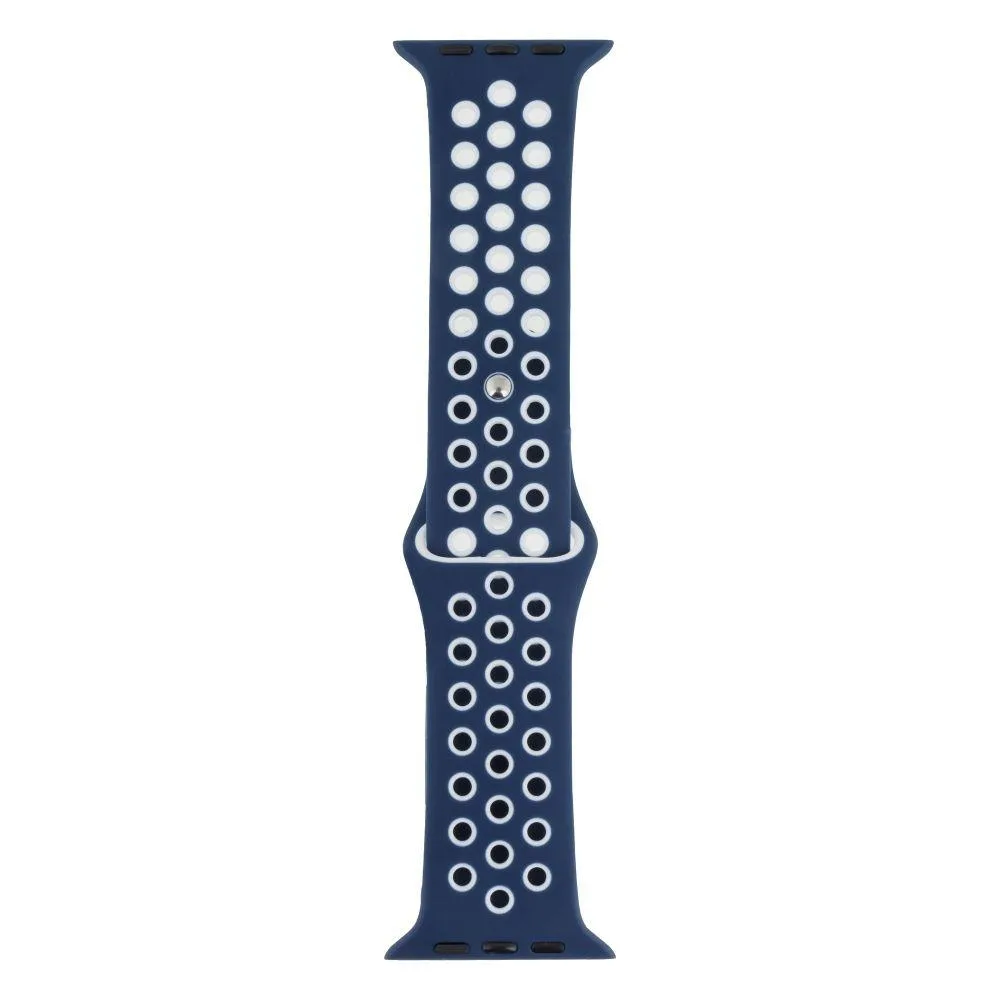 Ремінець для Apple Watch Band Silicone Nike + Protect Case 44/49 mm Колір Black Green