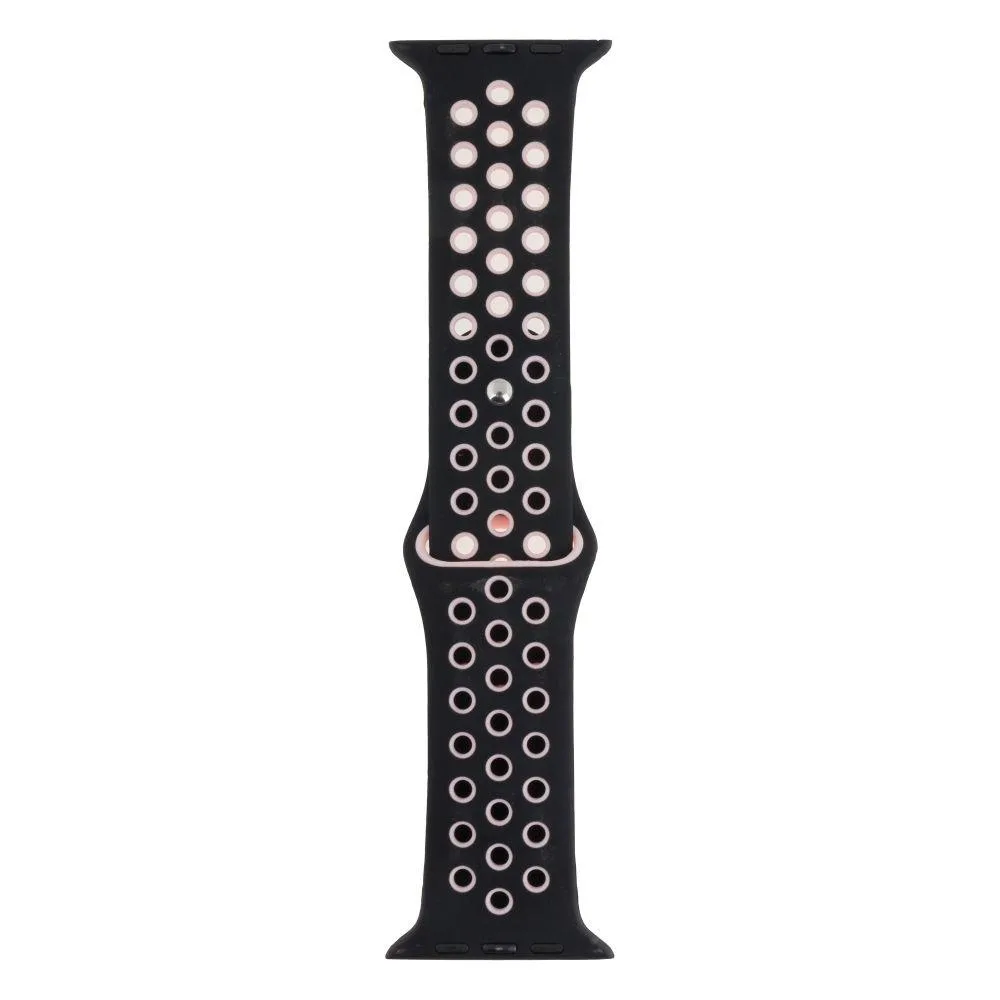 Ремінець для Apple Watch Band Silicone Nike + Protect Case 44/49 mm Колір Dark Blue White