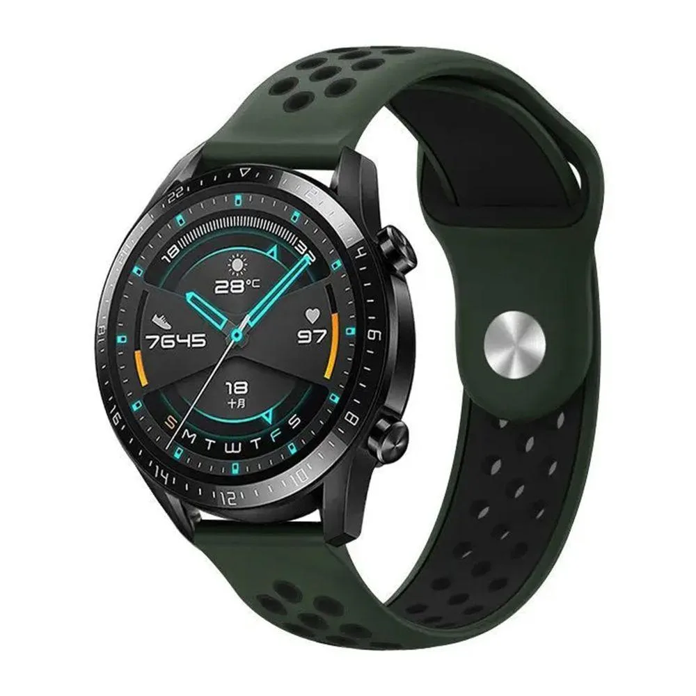 Ремінець Універс 22mm N Sport для Samsung/Amazfit/Huawei Колір White/Pink