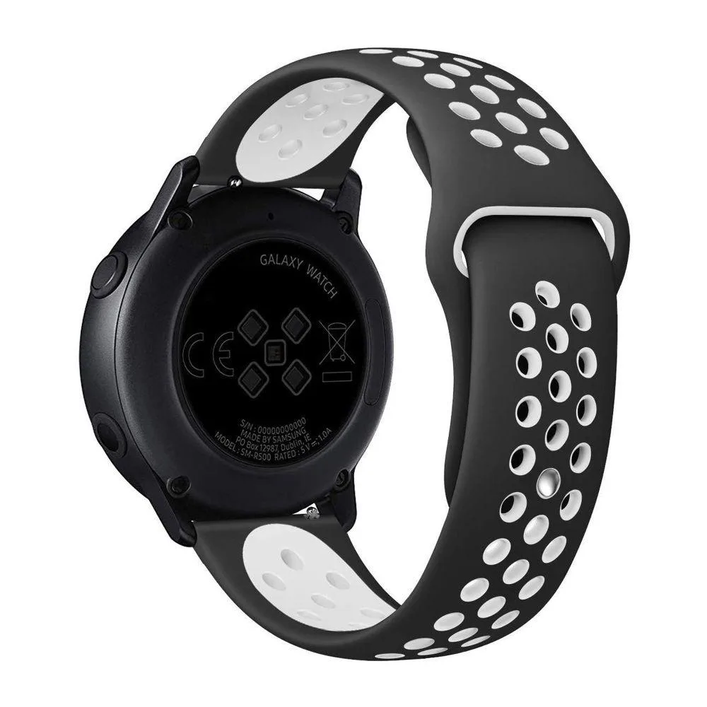 Ремінець Універс 22mm N Sport для Samsung/Amazfit/Huawei Колір White/Pink