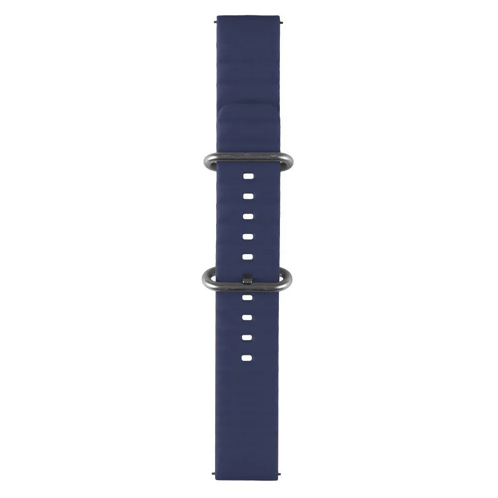 Ремінець Универс 22 mm Silicone для Samsung/Amazfit/Huawei Блистер Колір Світло-Фіолетовий