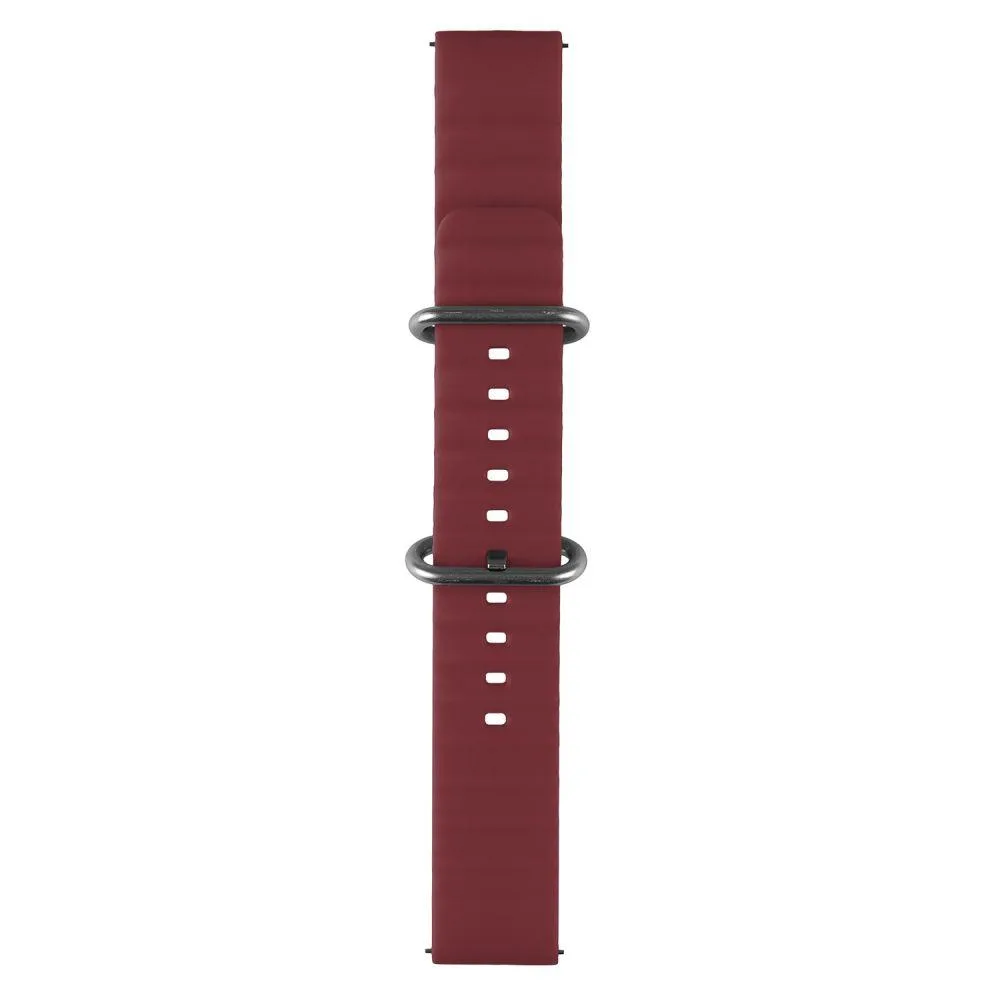 Ремінець Универс 20 mm Silicone для Samsung/Amazfit/Huawei Блистер Колір Темно-Синій
