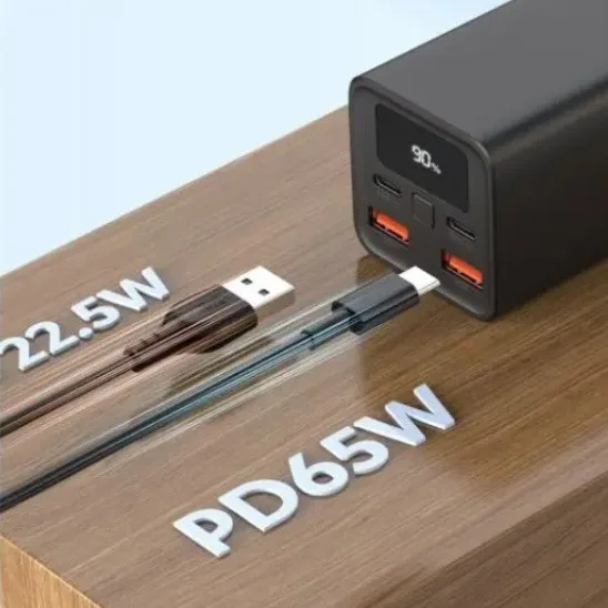 Power Bank XO PB97 20000mAh 65W fast charging Black