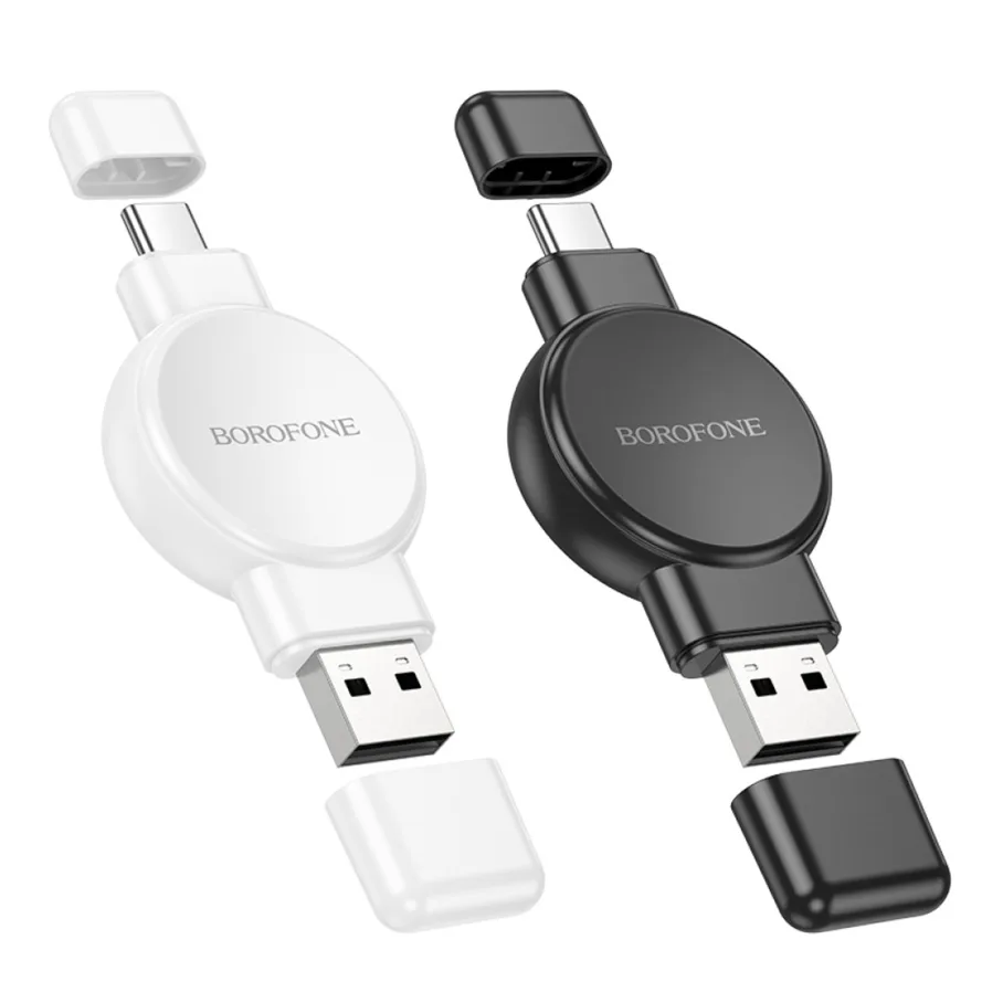 Бездротовий Зарядний Пристрій Borofone BQ31 For iWatch/SAM Бiлий